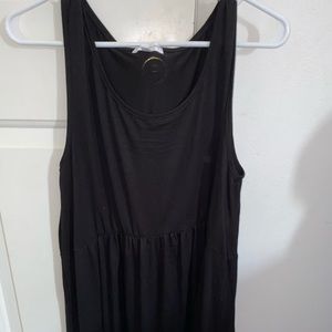 🌴NWOT - CHICSOUL Black Sleeveless Babydoll Top